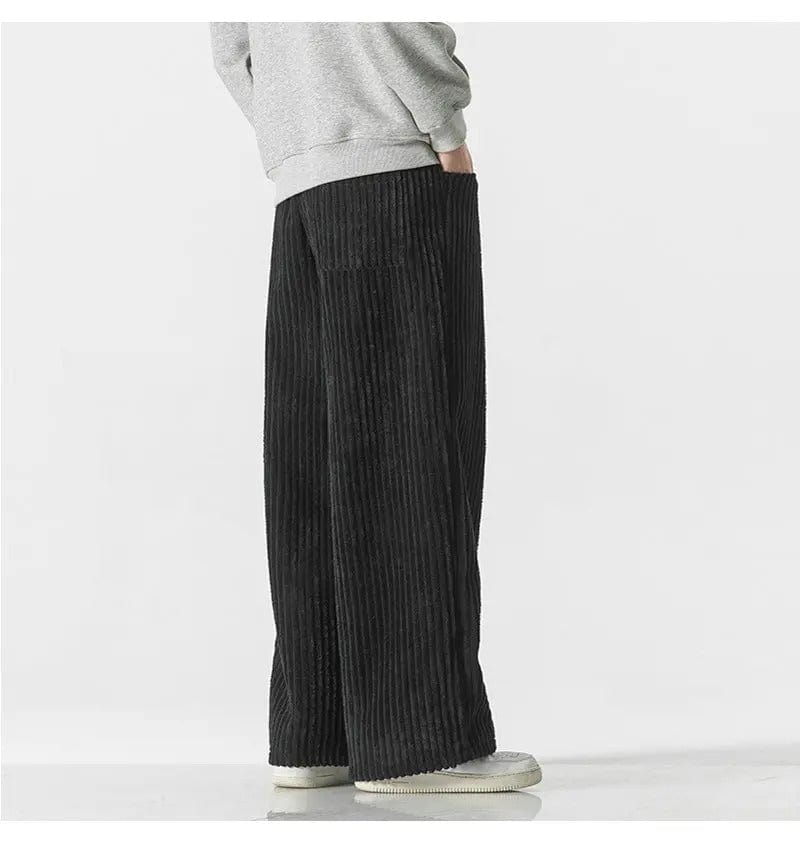 YOHAN - Modische oversized Cordhosen esbjerg-modehus Pants