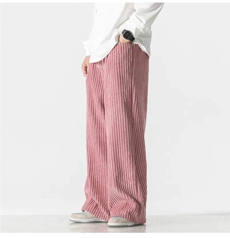 YOHAN - Modische oversized Cordhosen esbjerg-modehus Pants