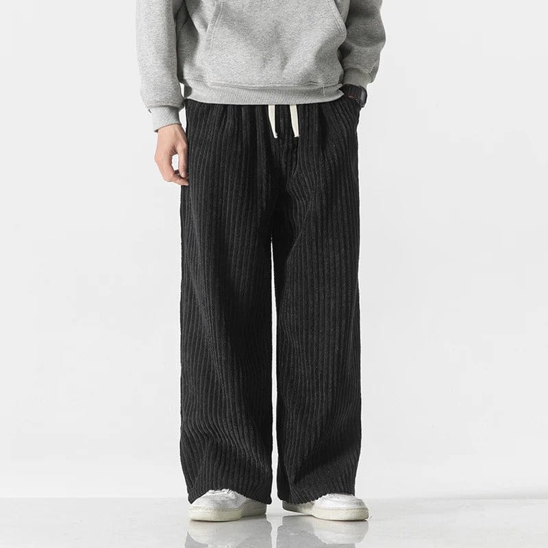 YOHAN - Modische oversized Cordhosen esbjerg-modehus Pants