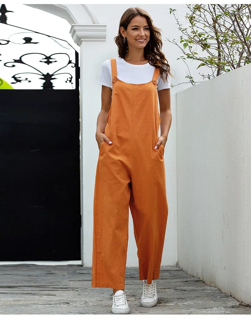 ZENY - Breitbeiniger eleganter Overall esbjerg-modehus Jumpsuits