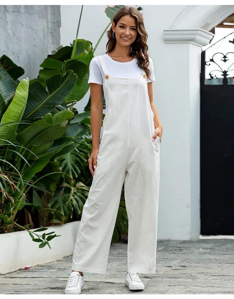 ZENY - Breitbeiniger eleganter Overall esbjerg-modehus Jumpsuits