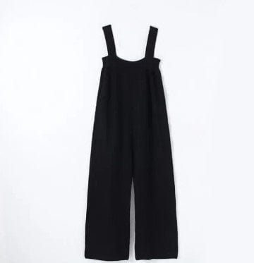 ZOE - Ærmeløs jumpsuit i løs strik esbjerg-modehus Jumpsuits